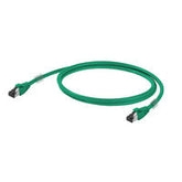 Weidmuller Patch cable, RJ45 IP20/ RJ45 IP20, green, 20m Weidmuller
